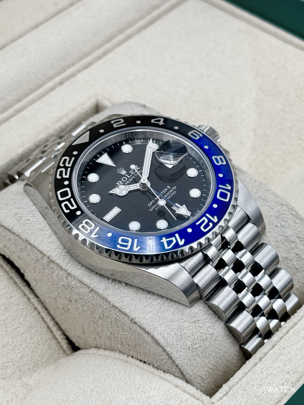 2024 Rolex GMT-Master II "Batgirl" 40mm 126710BLNR Jubilee