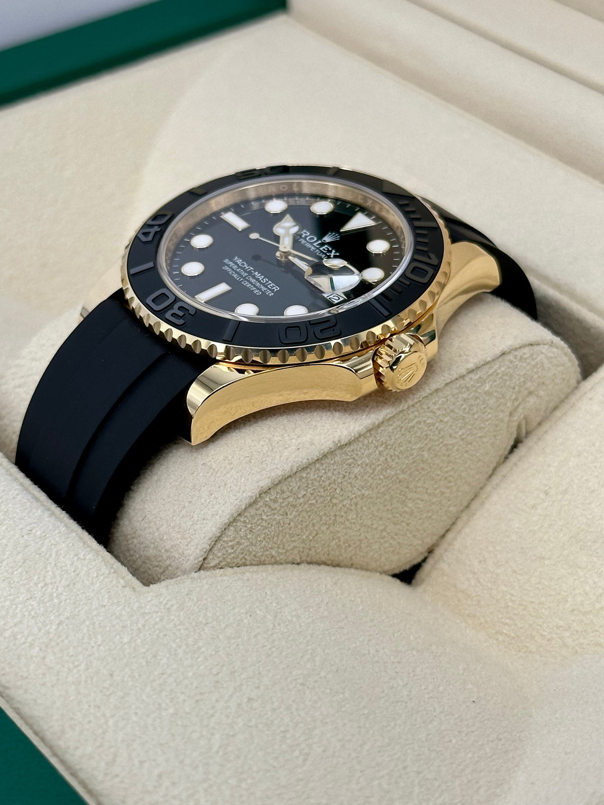 NEW 2026 Rolex Yacht-Master 42mm 226658 Gold Oysterflex Black Dial