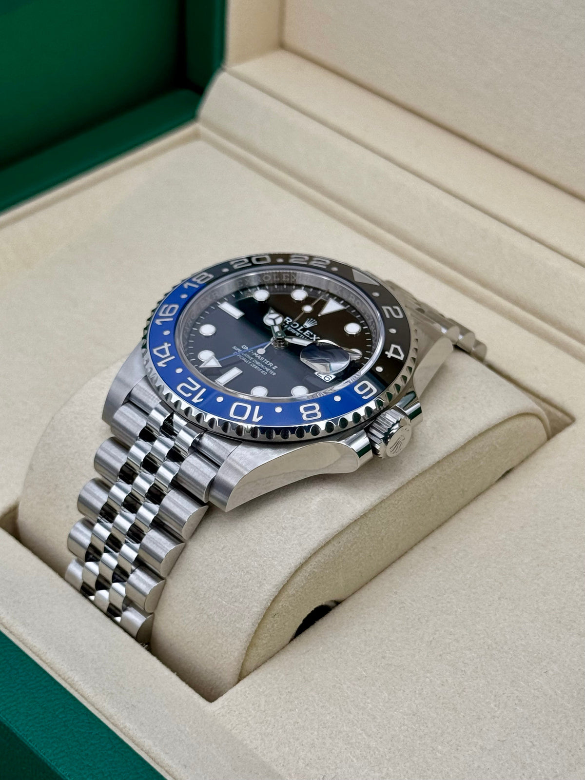 NEW 2025 Rolex GMT-Master II "Batgirl" 40mm 126710BLNR Jubilee