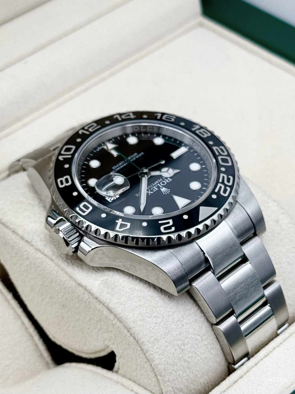 2016 Rolex GMT-Master II 40mm 116710LN Stainless Steel Black Dial
