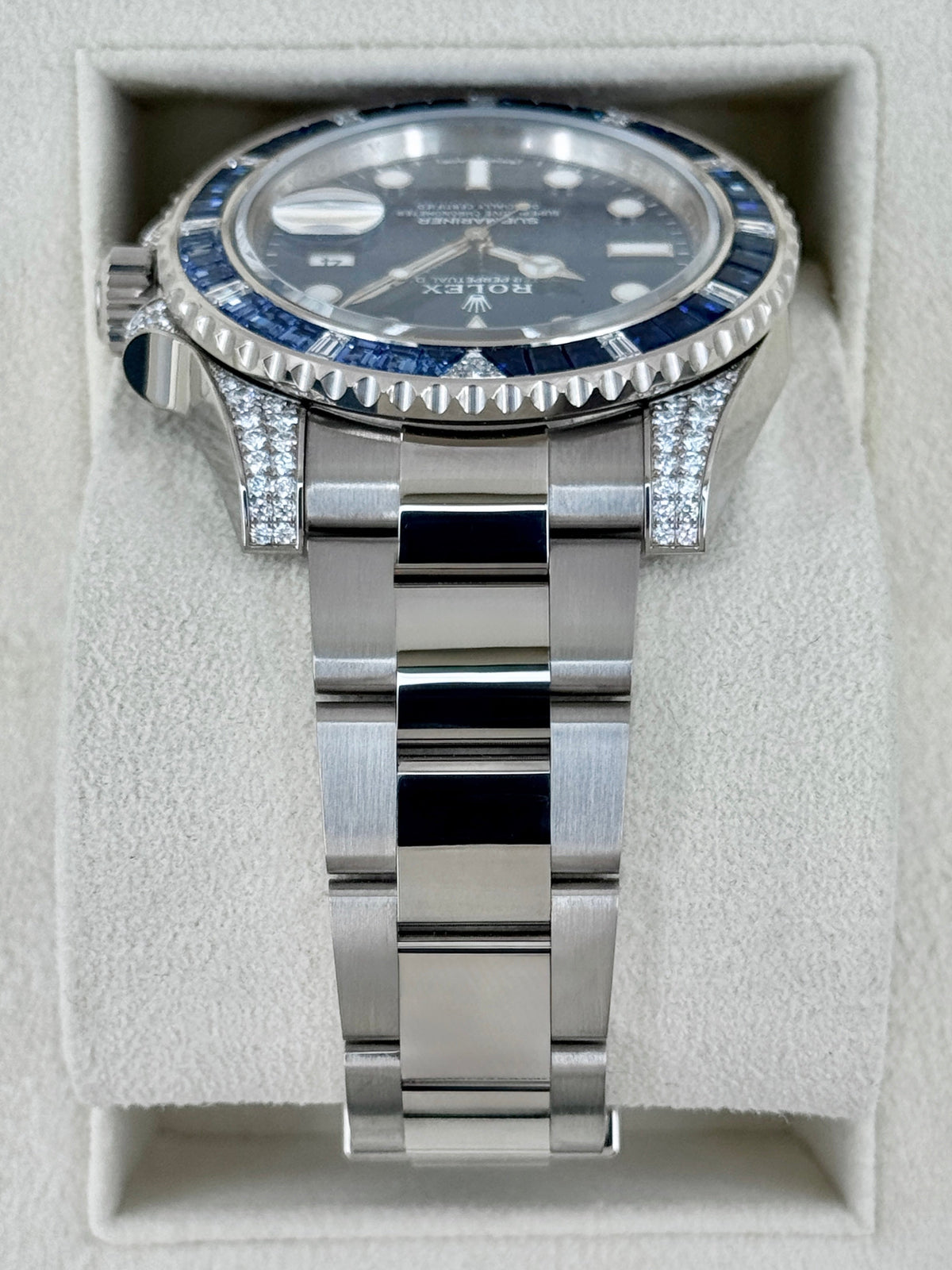 2020 Rolex Submariner 40mm 116659SABR White Gold Blue Dial