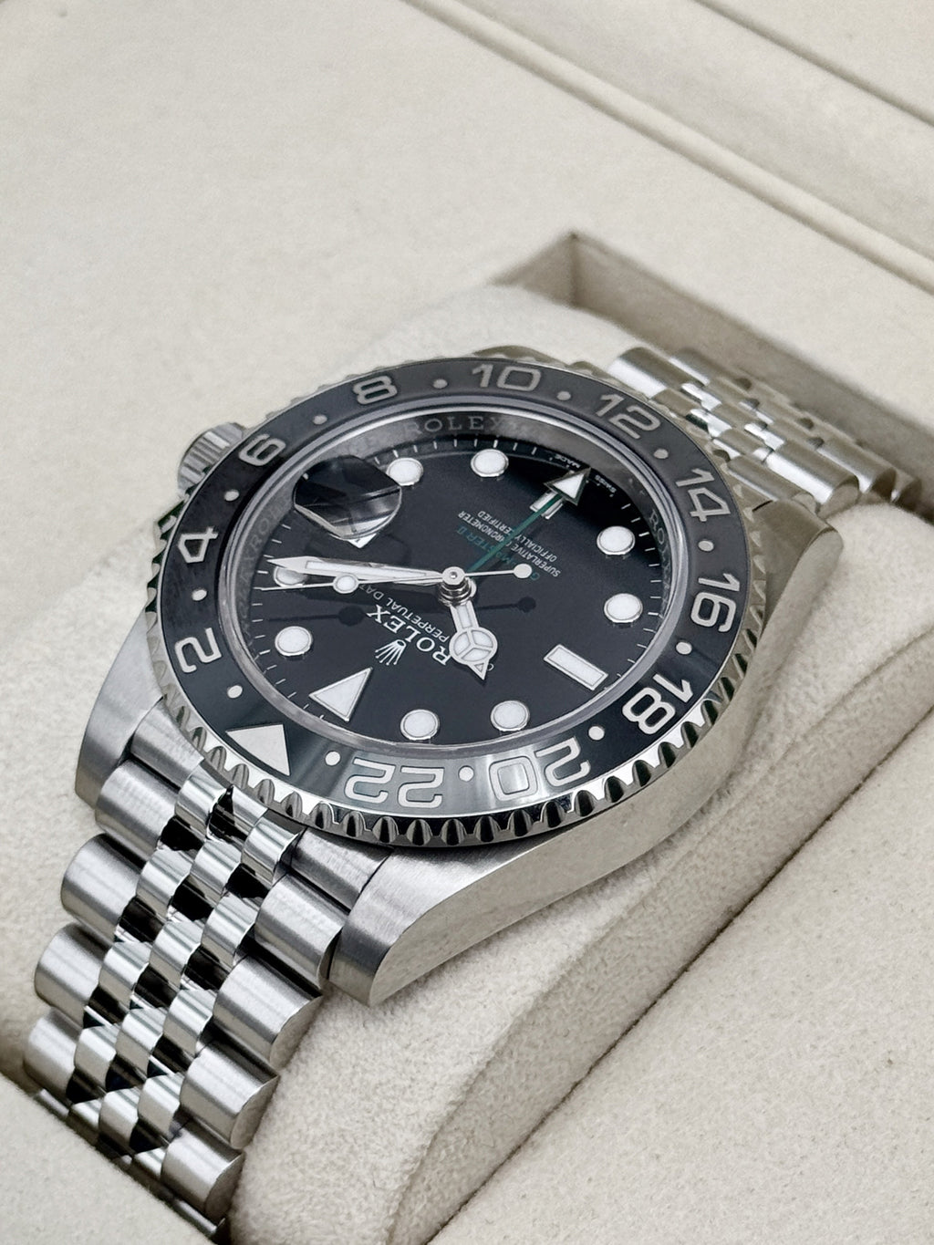 2025 Rolex GMT-Master II "Bruce Wayne" 40mm 126710GRNR Jubilee