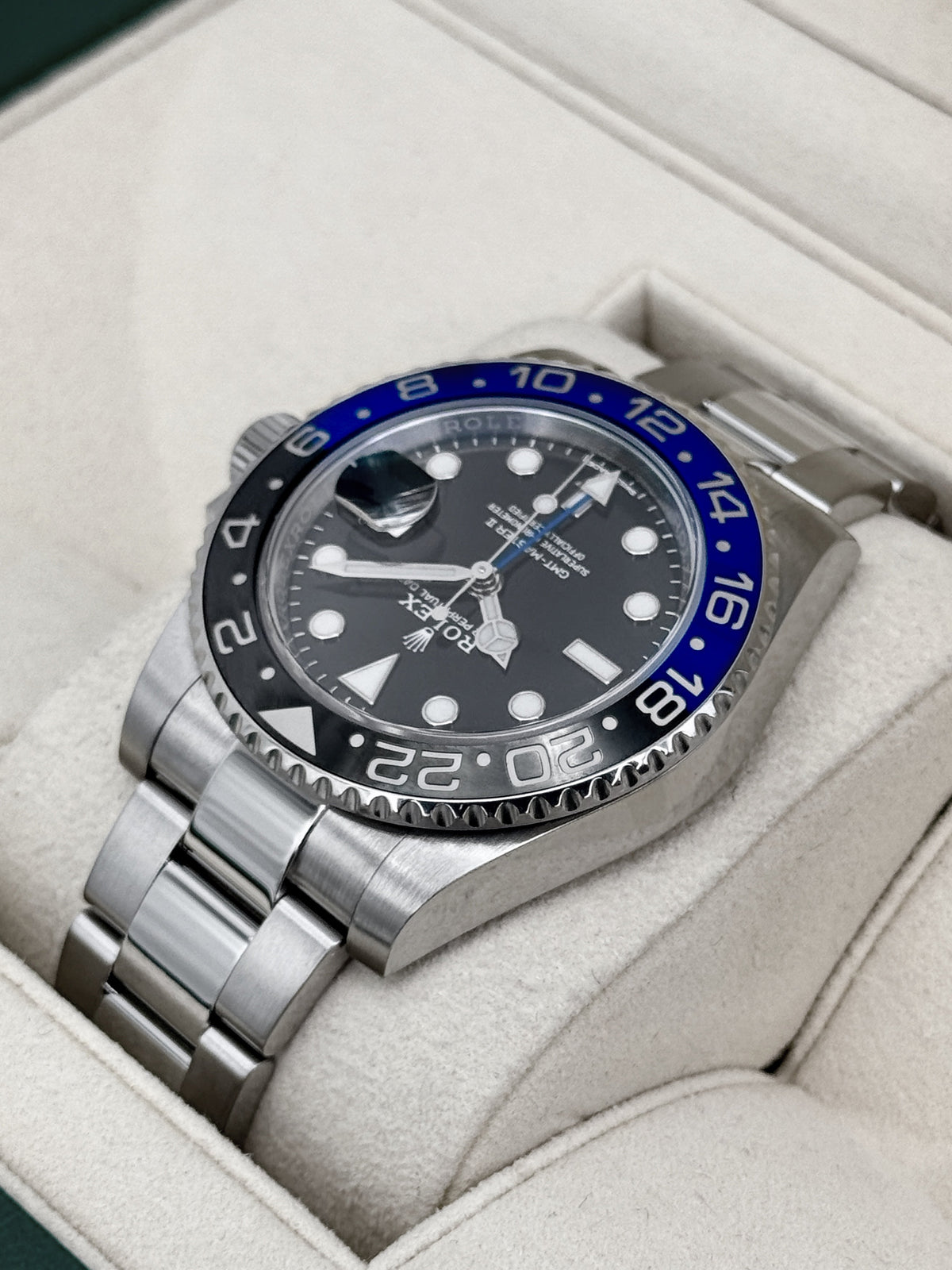 2020 Rolex GMT-Master II "Batman" 40mm 116710BLNR Oyster (NFC CARD)