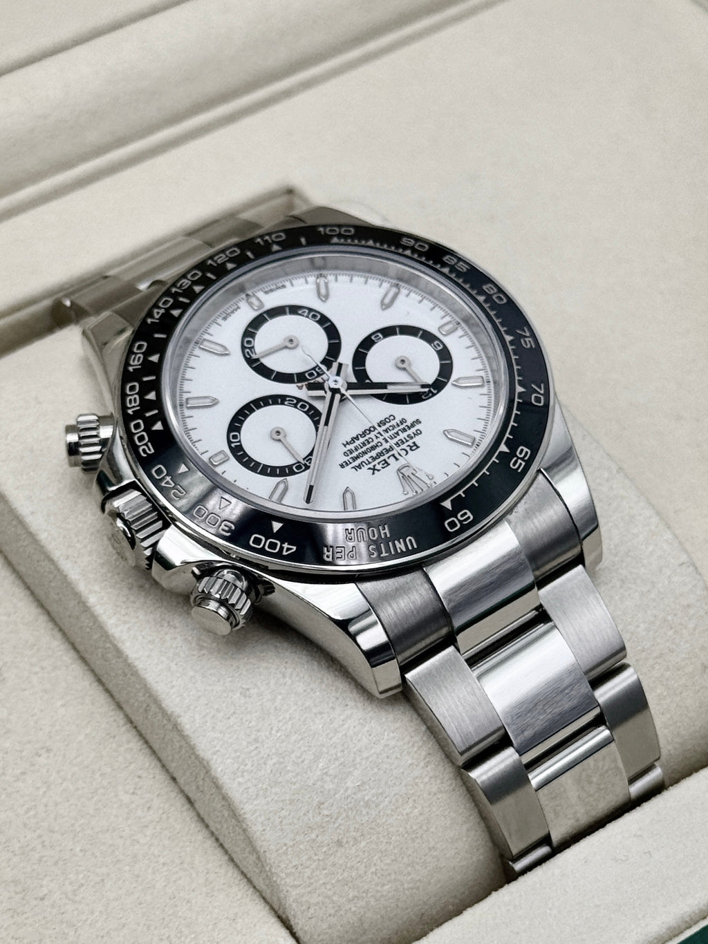2025 Rolex Daytona 40mm 126500LN Stainless Steel Panda Dial