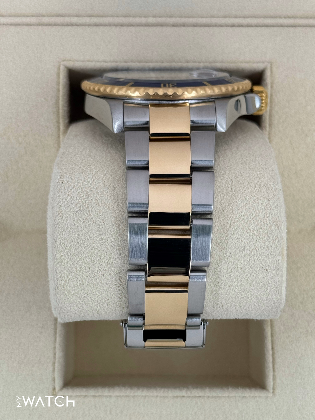 2004 Rolex Submariner "Bluesy" 40mm 16613 Two-Tone Blue Dial