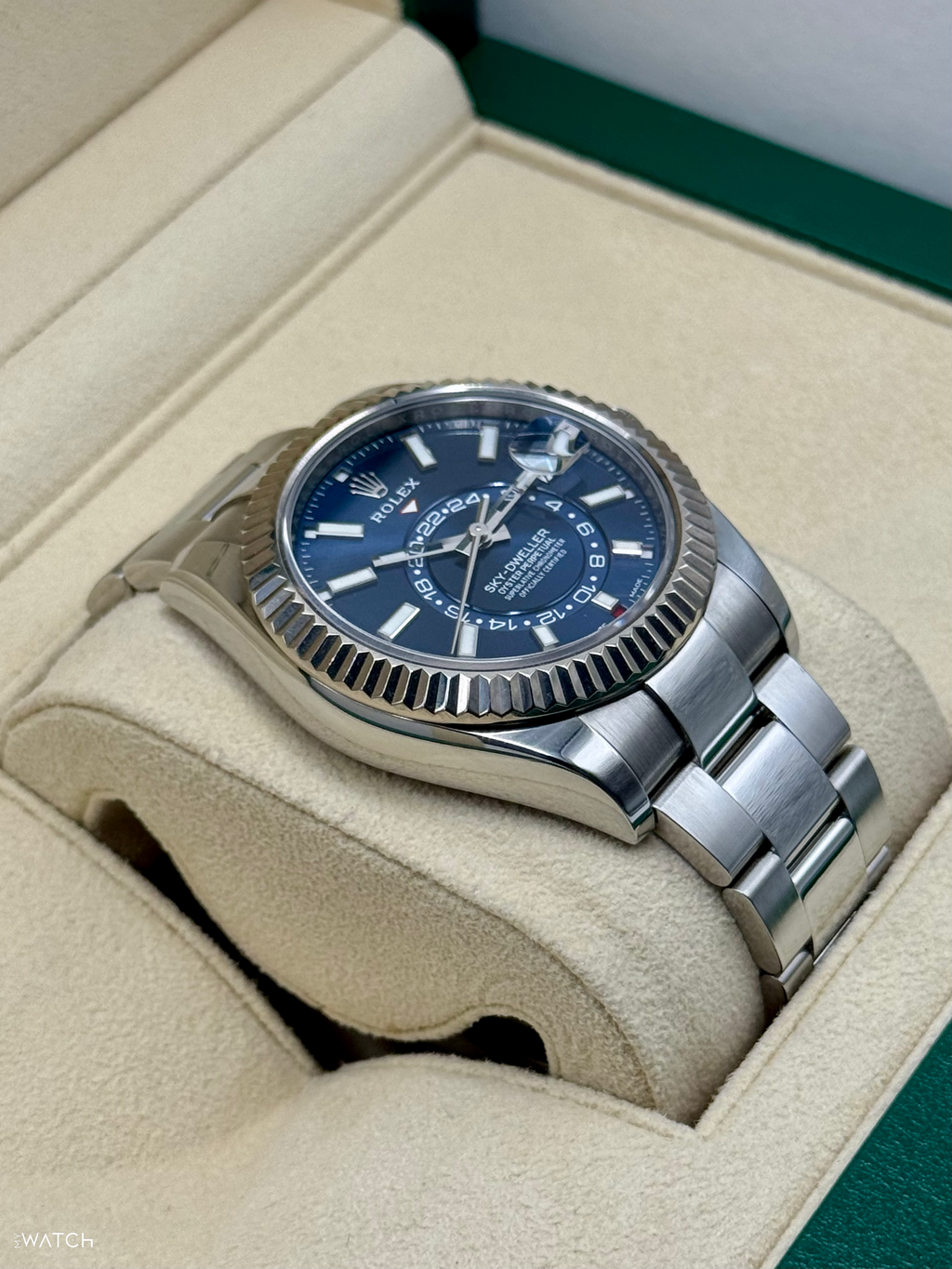 2023 Rolex Sky-Dweller 42mm 326934 Oyster Blue Dial