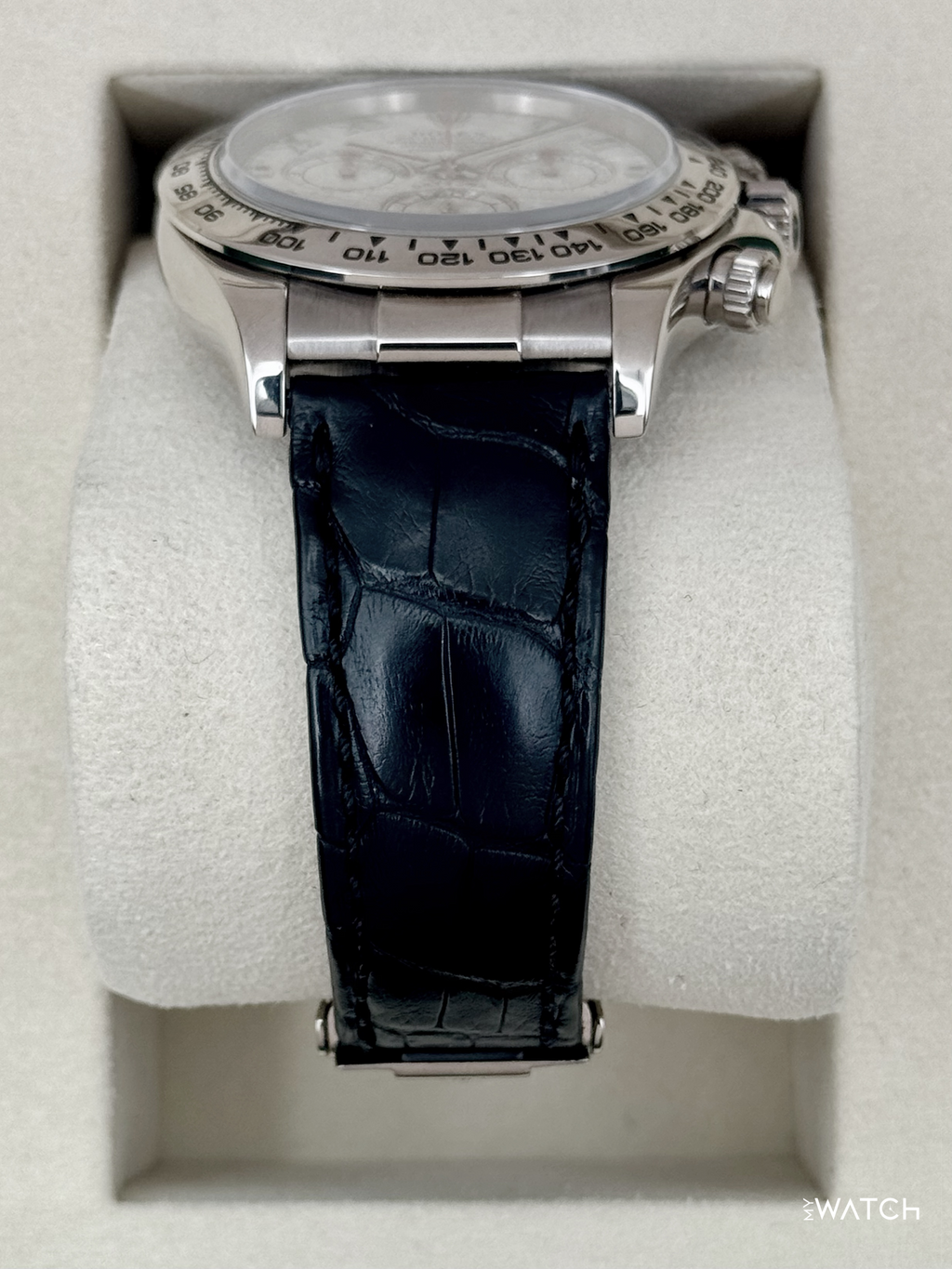 2002 Rolex Daytona 40mm 116519 White Gold Meteorite Dial