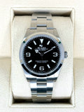 NEW 2026 Rolex Explorer 36mm 124270 Stainless Steel Black Dial