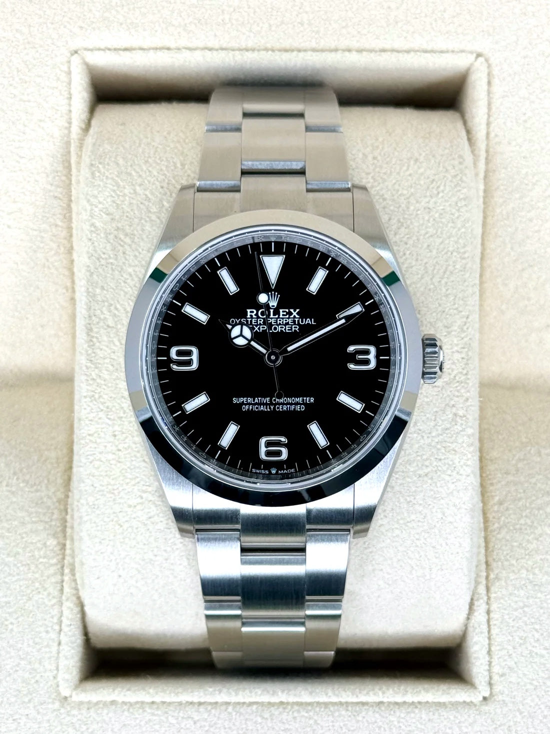NEW 2026 Rolex Explorer 36mm 124270 Stainless Steel Black Dial