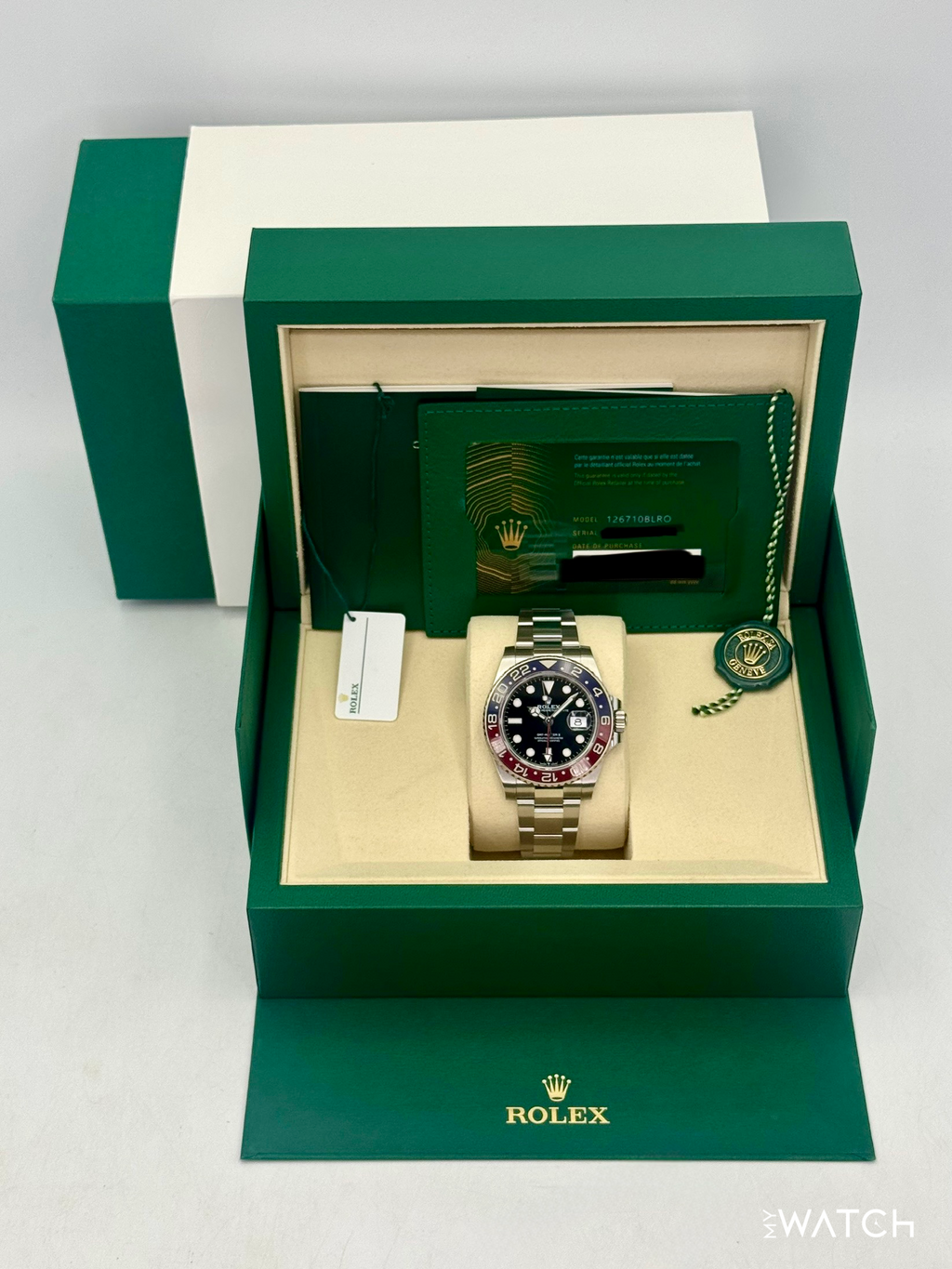 2025 Rolex GMT-Master II "Pepsi" 40mm 126710BLRO Oyster