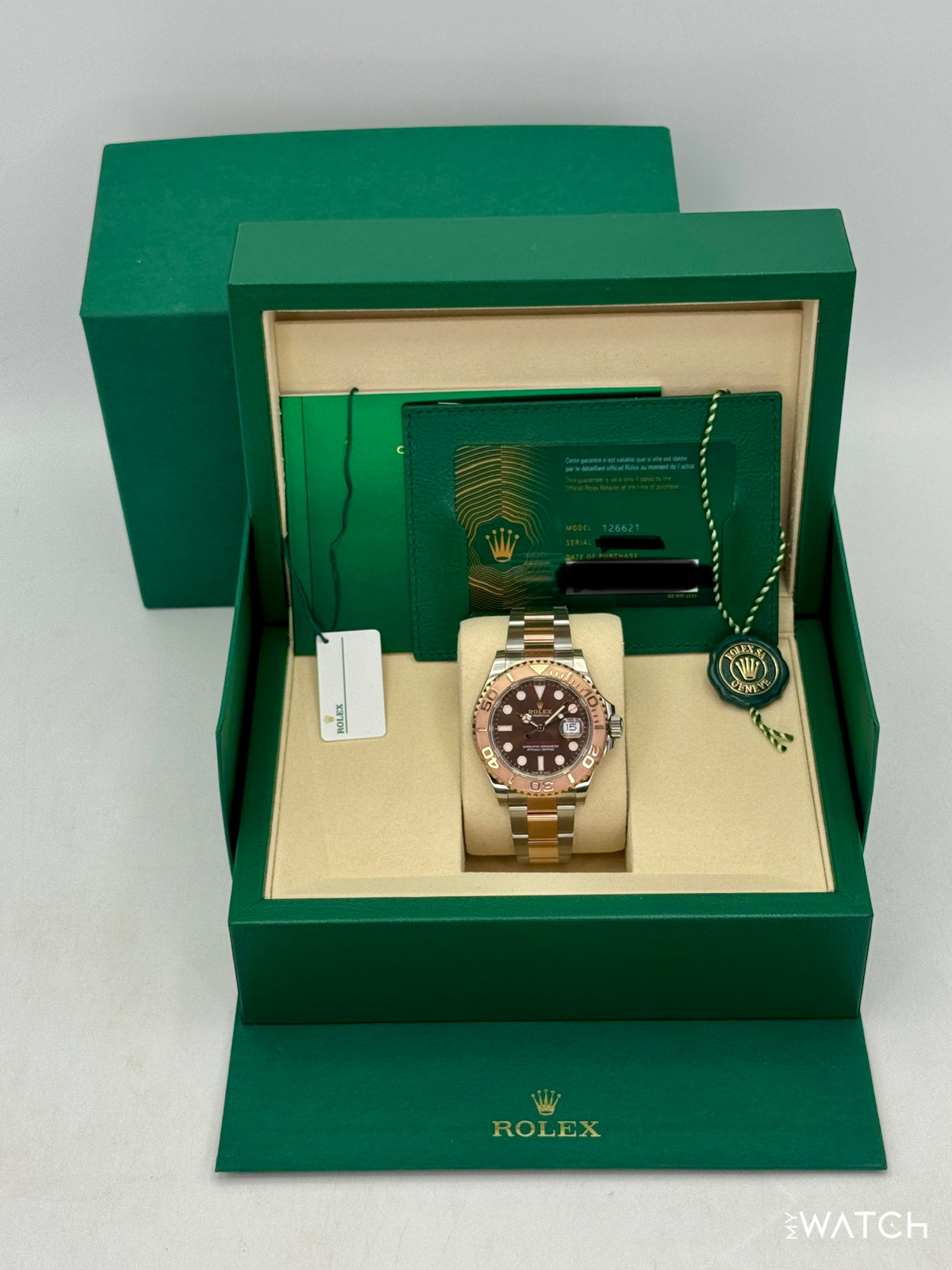 2025 Rolex Yacht-Master 40mm 126621 Two-Tone Chocolate Dial