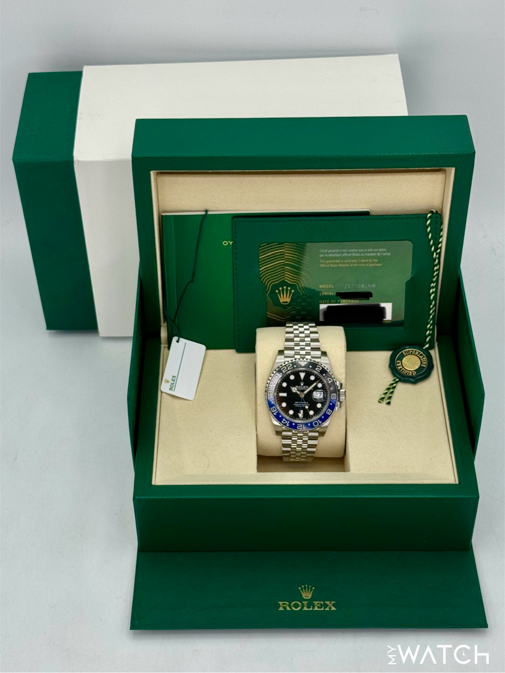 2025 Rolex GMT-Master II "Batgirl" 40mm 126710BLNR Jubilee