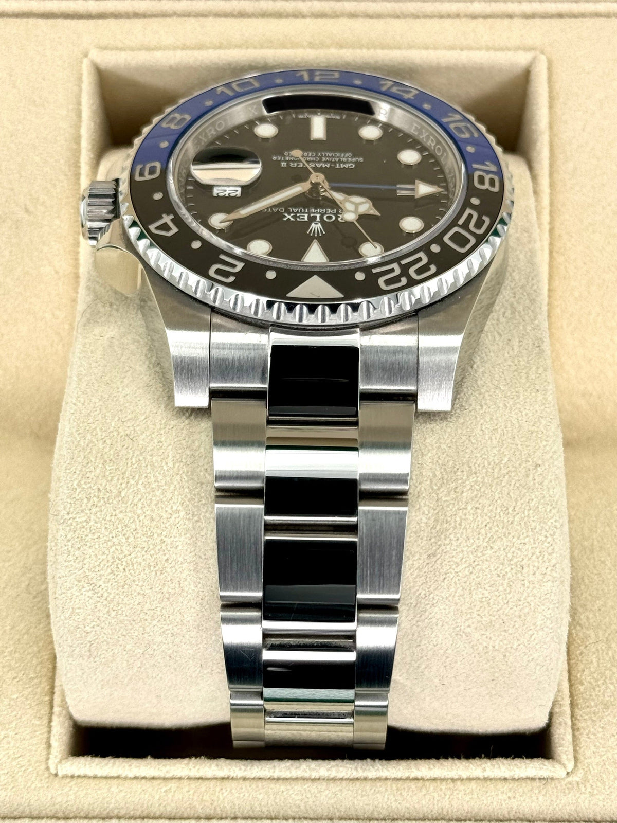 2018 Rolex GMT-Master II "Batman" 40mm 116710BLNR Oyster