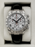 2002 Rolex Daytona 40mm 116519 White Gold Meteorite Dial