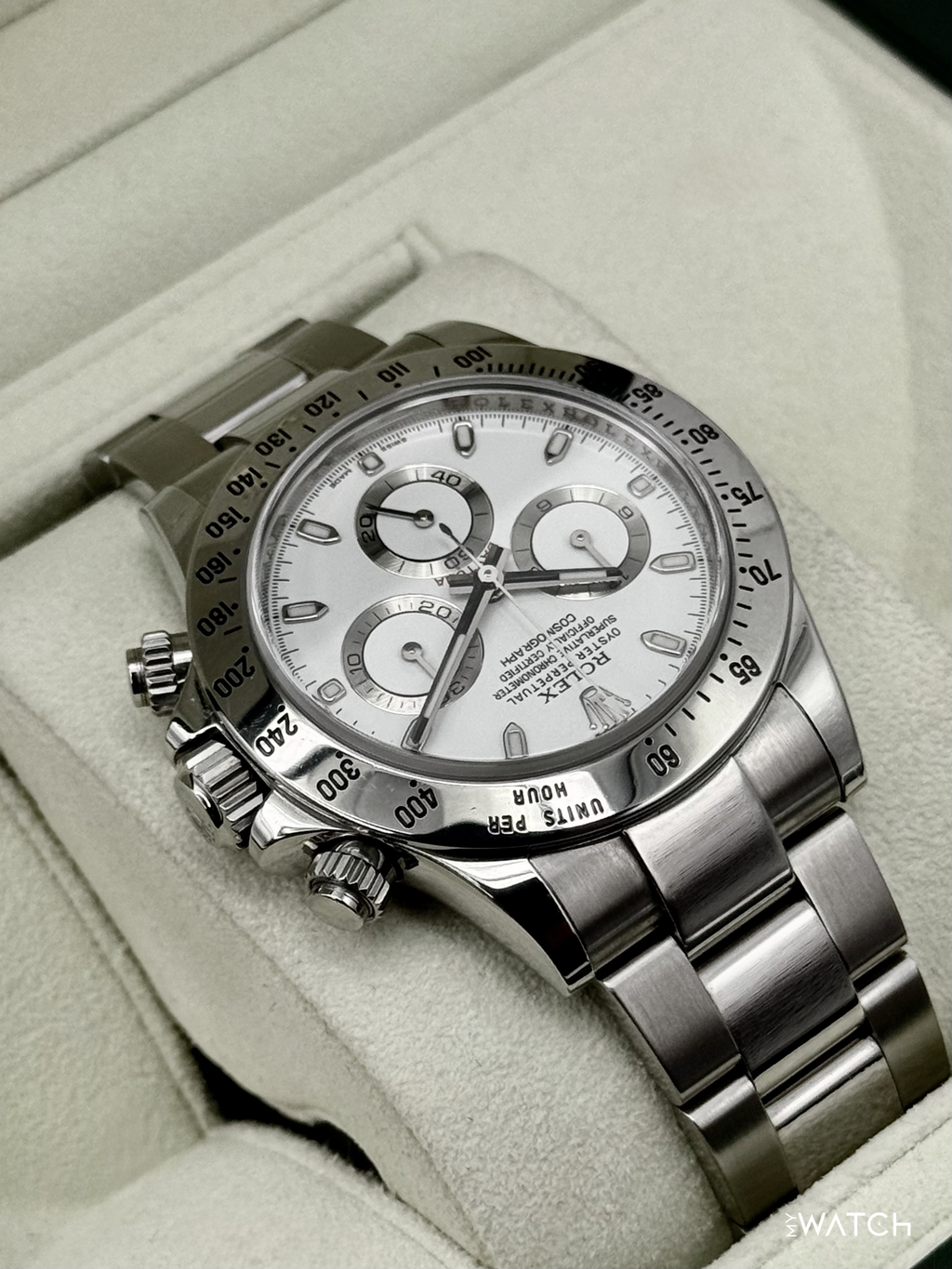 2013 Rolex Daytona 40mm 116520 Stainless Steel White Dial (Collectors Set)