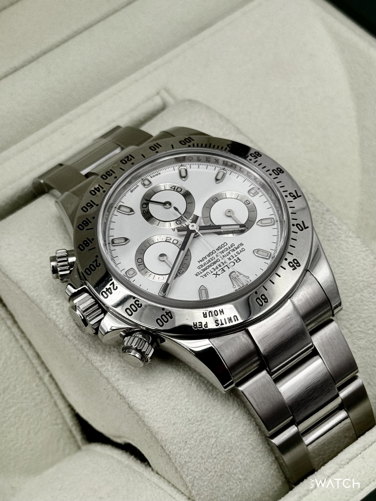 2013 Rolex Daytona 40mm 116520 Stainless Steel White Dial (Collectors Set)