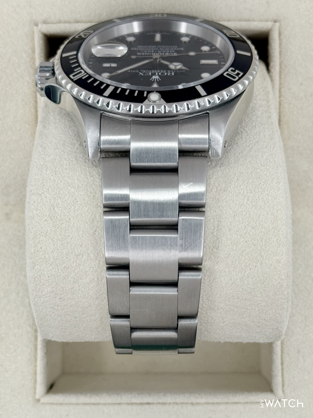 2000 Rolex Submariner 40mm 16610 Stainless Steel Black Dial