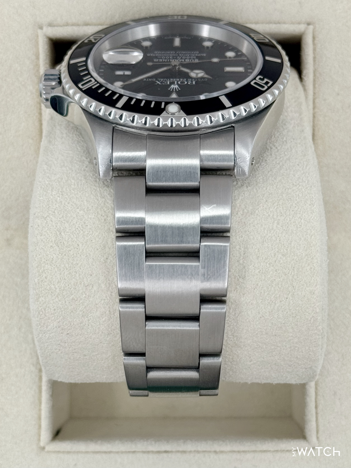 2000 Rolex Submariner 40mm 16610 Stainless Steel Black Dial