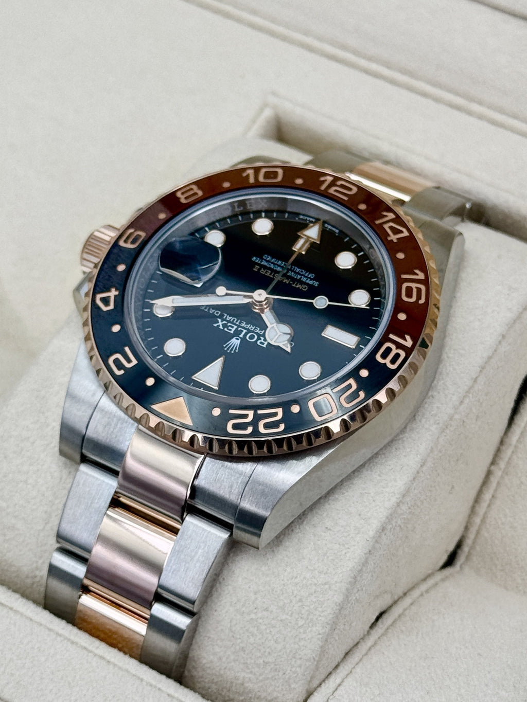 2018 Rolex GMT-Master II "Rootbeer" 40mm 126711CHNR Two-Tone