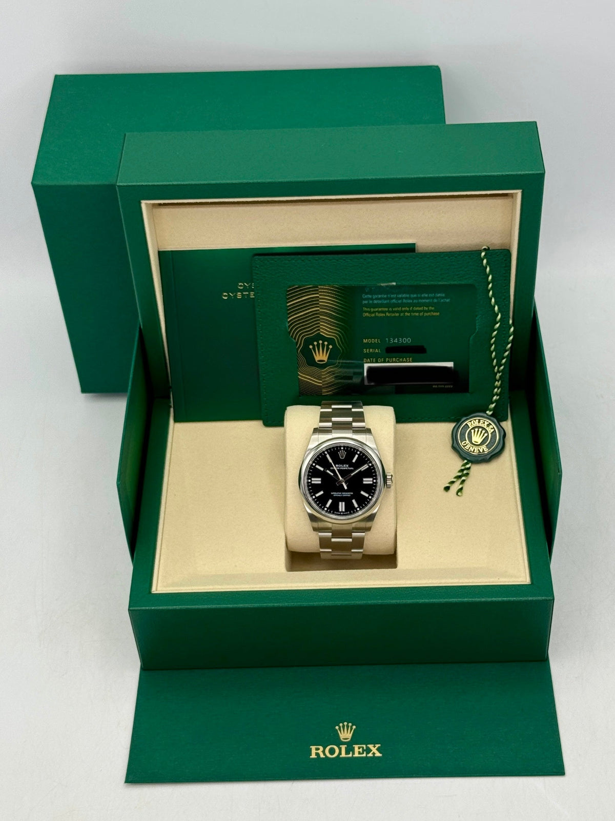 NEW 2026 Rolex Oyster Perpetual 41mm 134300 Black Dial (STICKERED)