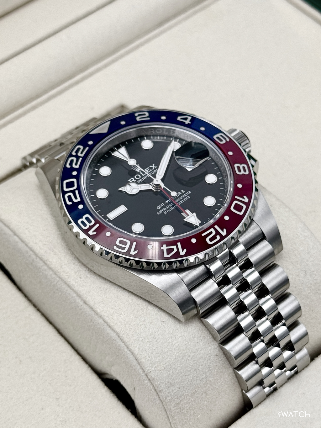NEW 2025 Rolex GMT-Master II "Pepsi" 40mm 126710BLRO Jubilee