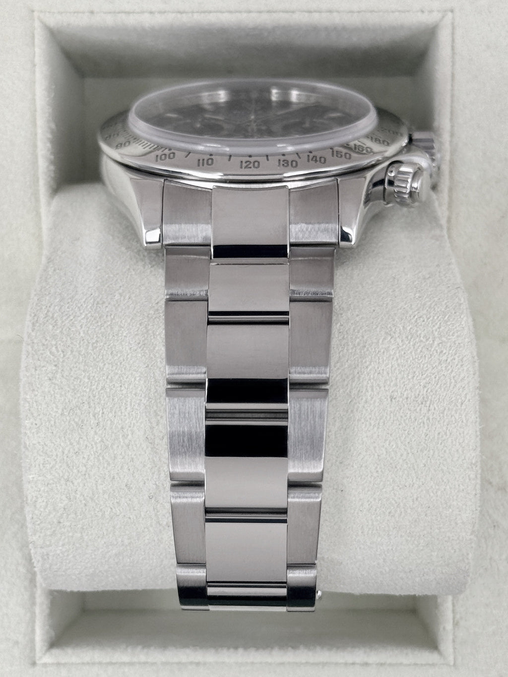 2011 Rolex Daytona 40mm 116520 Stainless Steel Black Dial