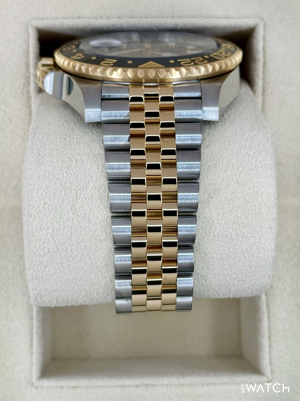 2023 Rolex GMT-Master II 40mm 126713GRNR Two-Tone Jubilee