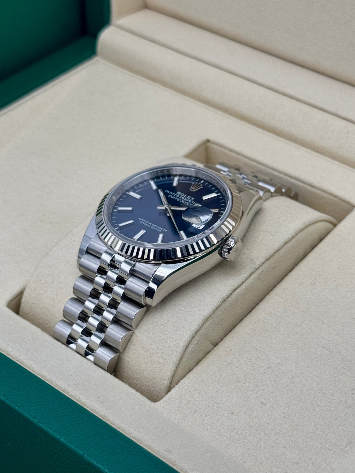 NEW 2025 Rolex Datejust 36mm 126234 Stainless Steel Jubilee Blue Dial