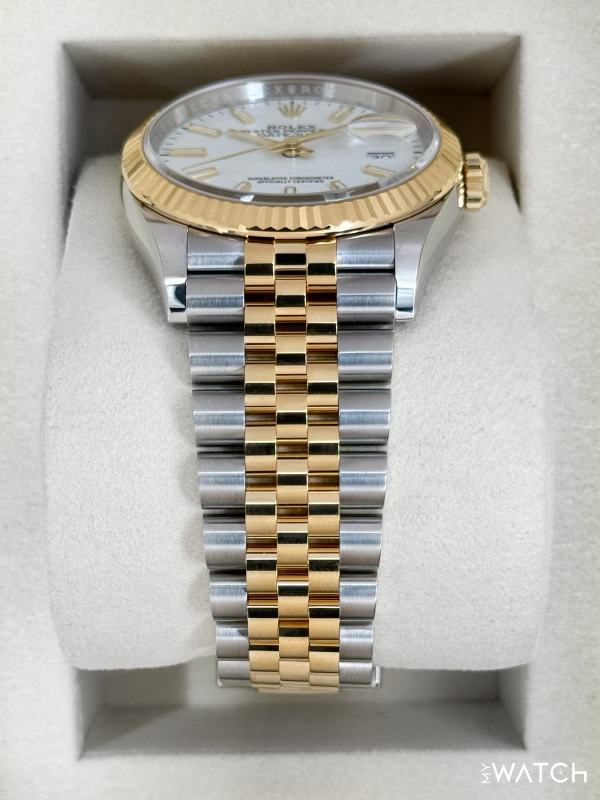 NEW 2026 Rolex Datejust 36mm 126233 Two-Tone Jubilee White Dial