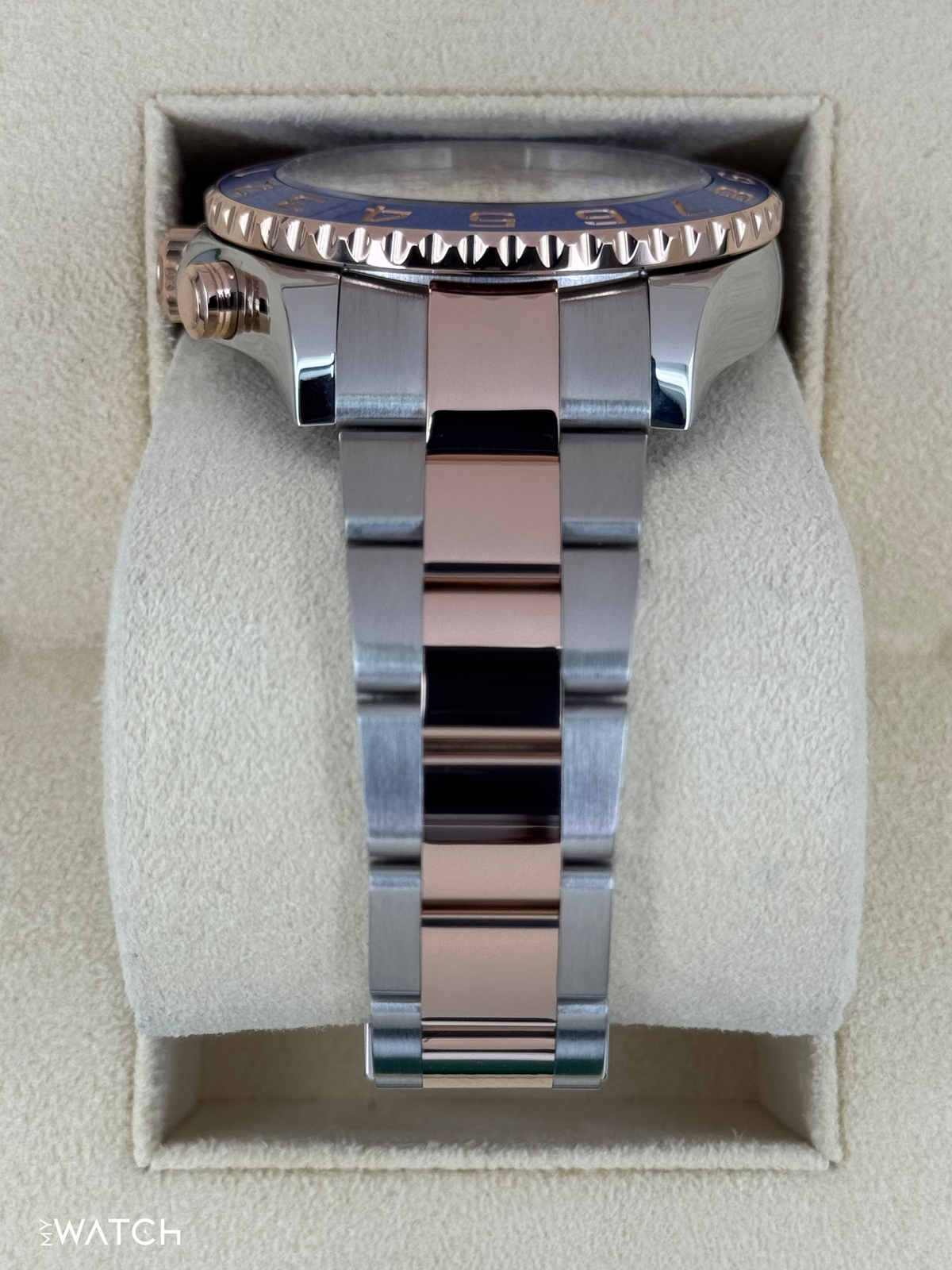 2020 Rolex Yacht-Master II 44mm 116681 Two-Tone White Dial