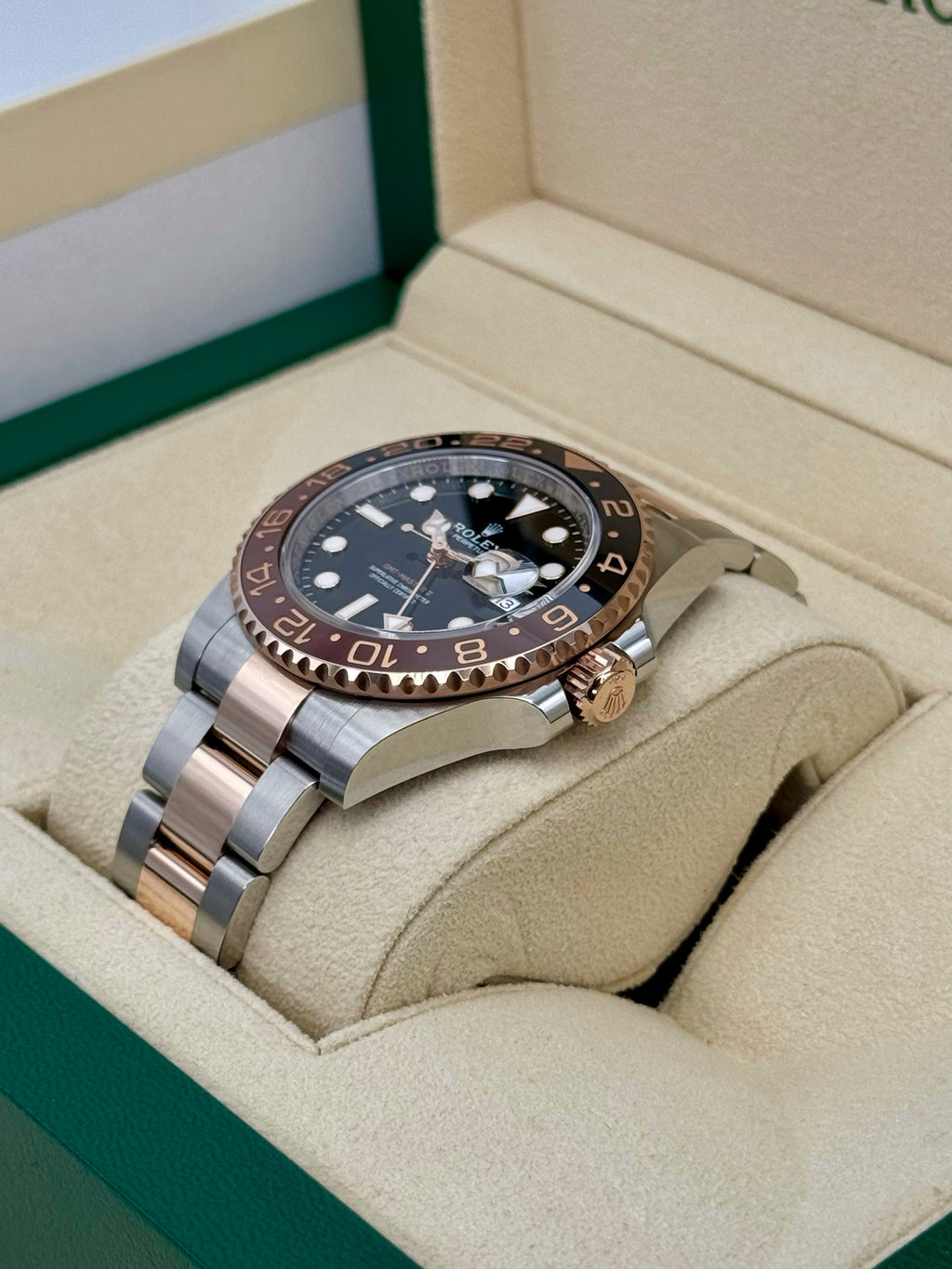 NEW 2024 Rolex GMT-Master II "Rootbeer" 40mm 126711CHNR Two-Tone