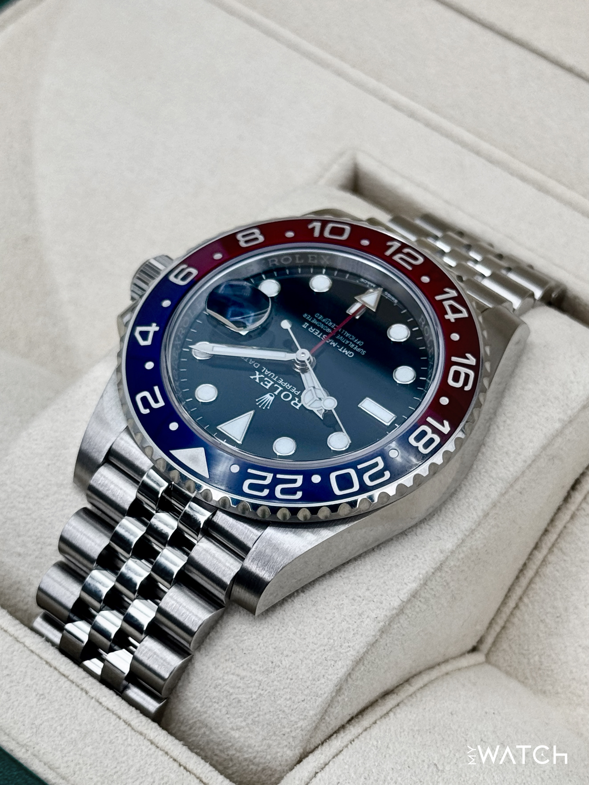 2018 Rolex GMT-Master II "Pepsi" 40mm 126710BLRO Jubilee