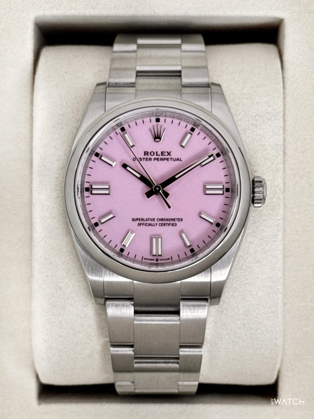 NEW 2026 Rolex Oyster Perpetual 36mm 126000 Candy Pink Dial