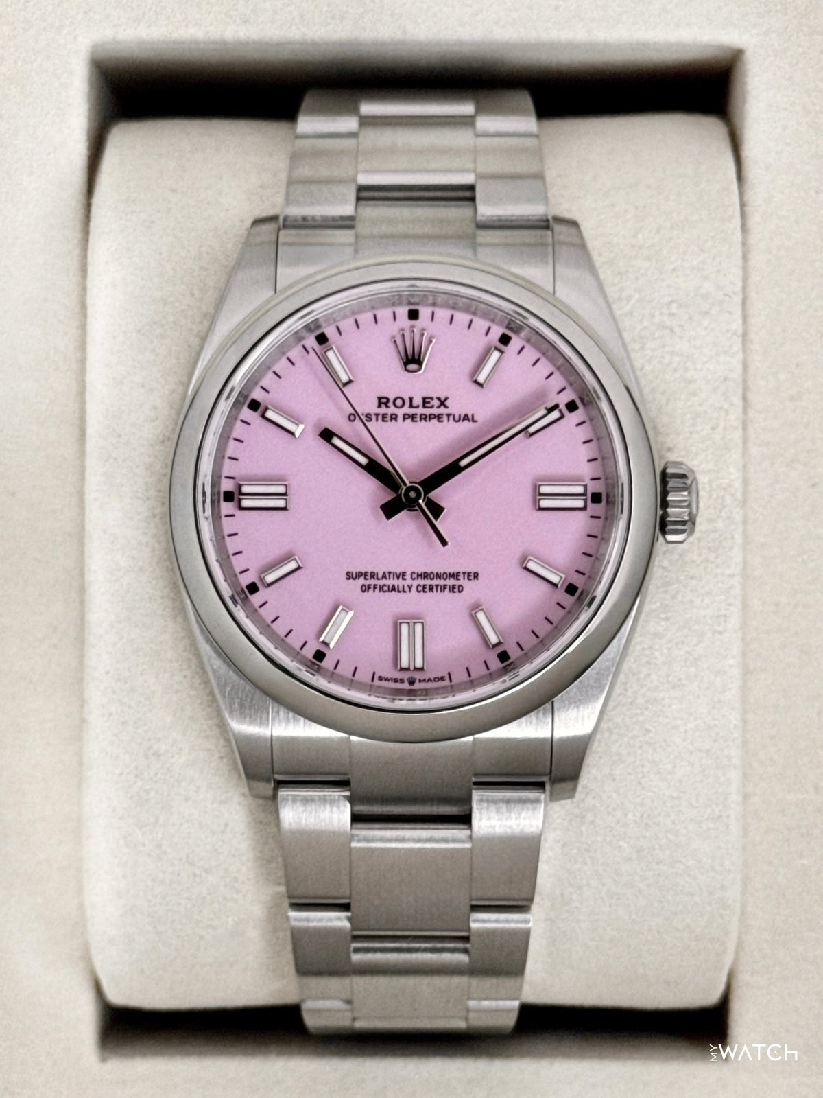 NEW 2026 Rolex Oyster Perpetual 36mm 126000 Candy Pink Dial