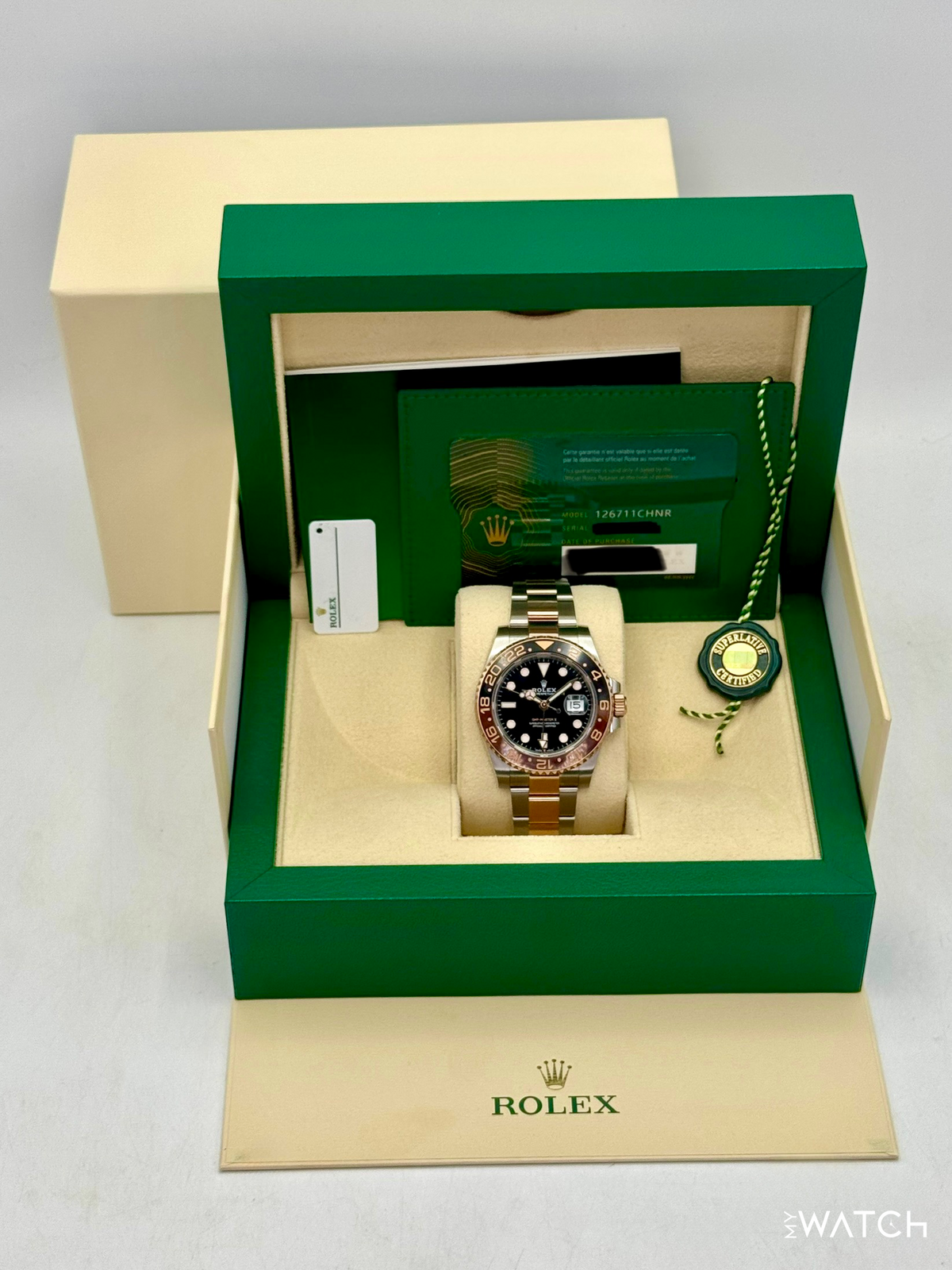 2023 Rolex GMT-Master II "Rootbeer" 40mm 126711CHNR Two-Tone