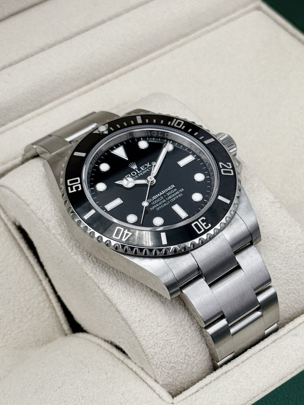 2024 Rolex Submariner 41mm 124060 Stainless Steel Black Dial