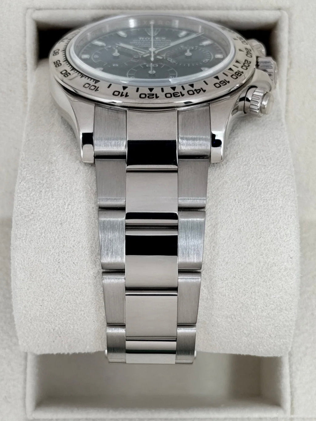 2019 Rolex Daytona 40mm 116509 White Gold Blue Dial