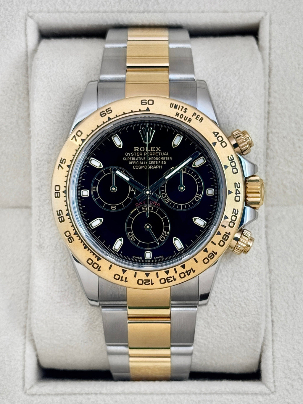 2022 Rolex Daytona 40mm 116503 Two-Tone Black Dial