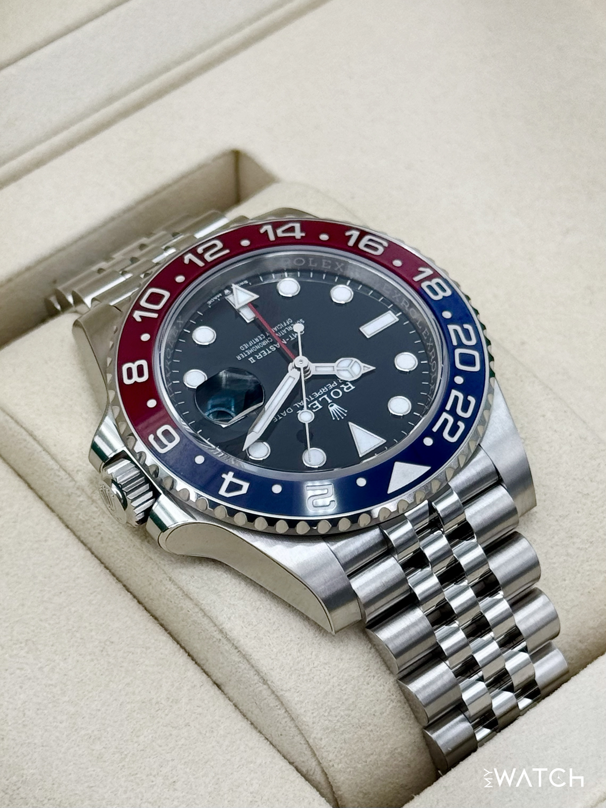 NEW 2026 Rolex GMT-Master II "Pepsi" 40mm 126710BLRO Jubilee (STICKERED)