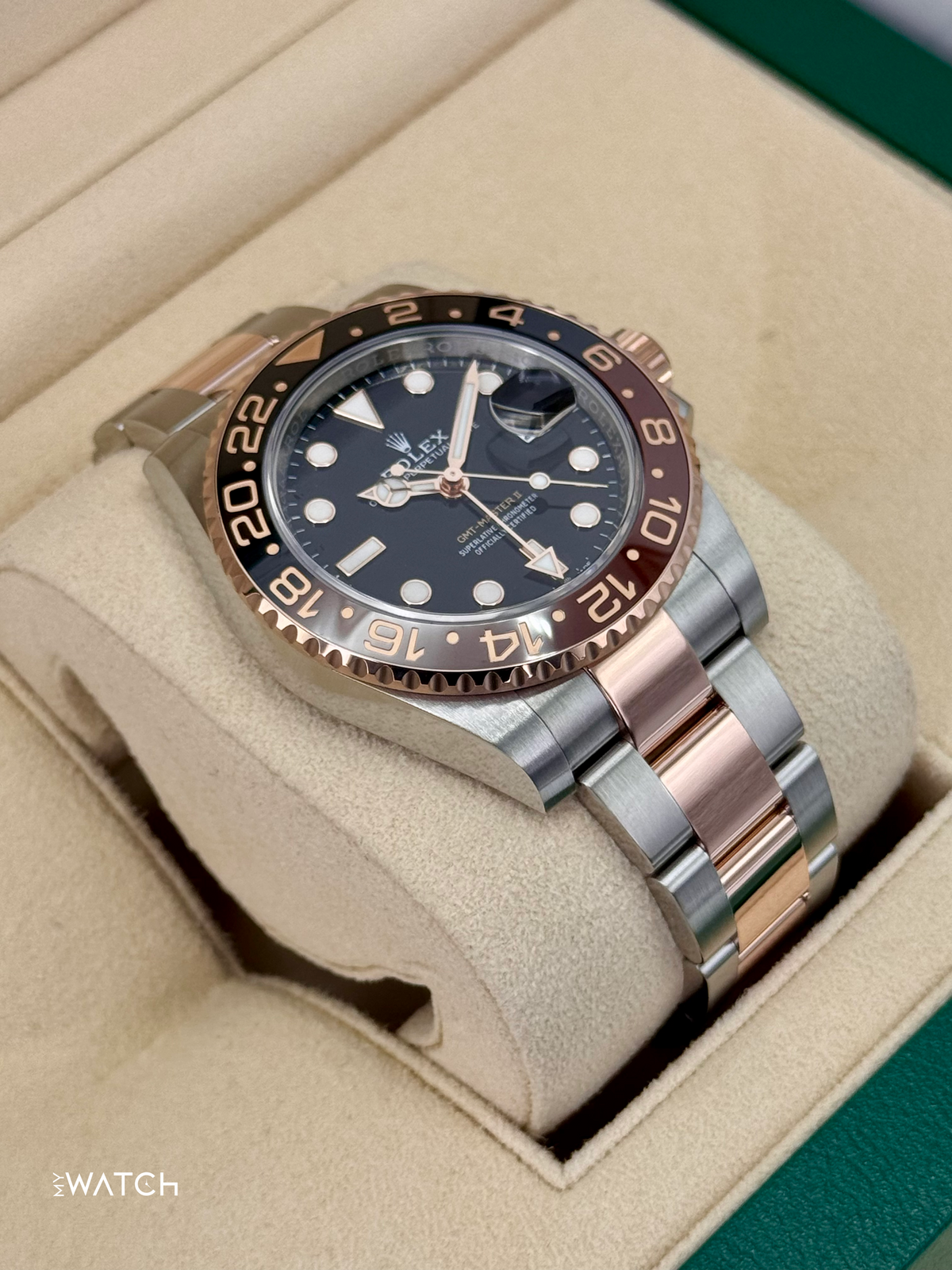 2024 Rolex GMT-Master II "Rootbeer" 40mm 126711CHNR Two-Tone