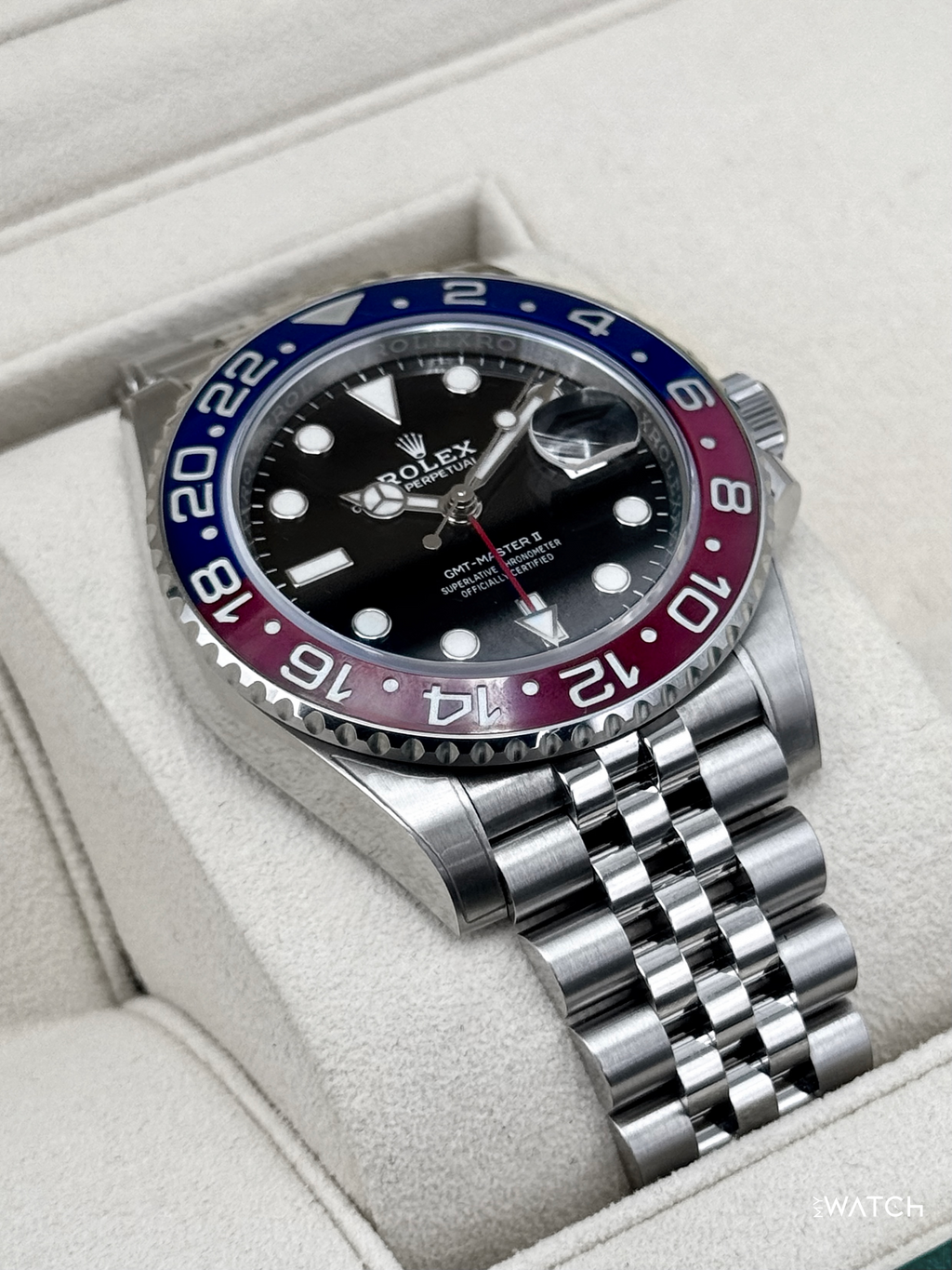 2020 Rolex GMT-Master II "Pepsi" 40mm 126710BLRO Jubilee
