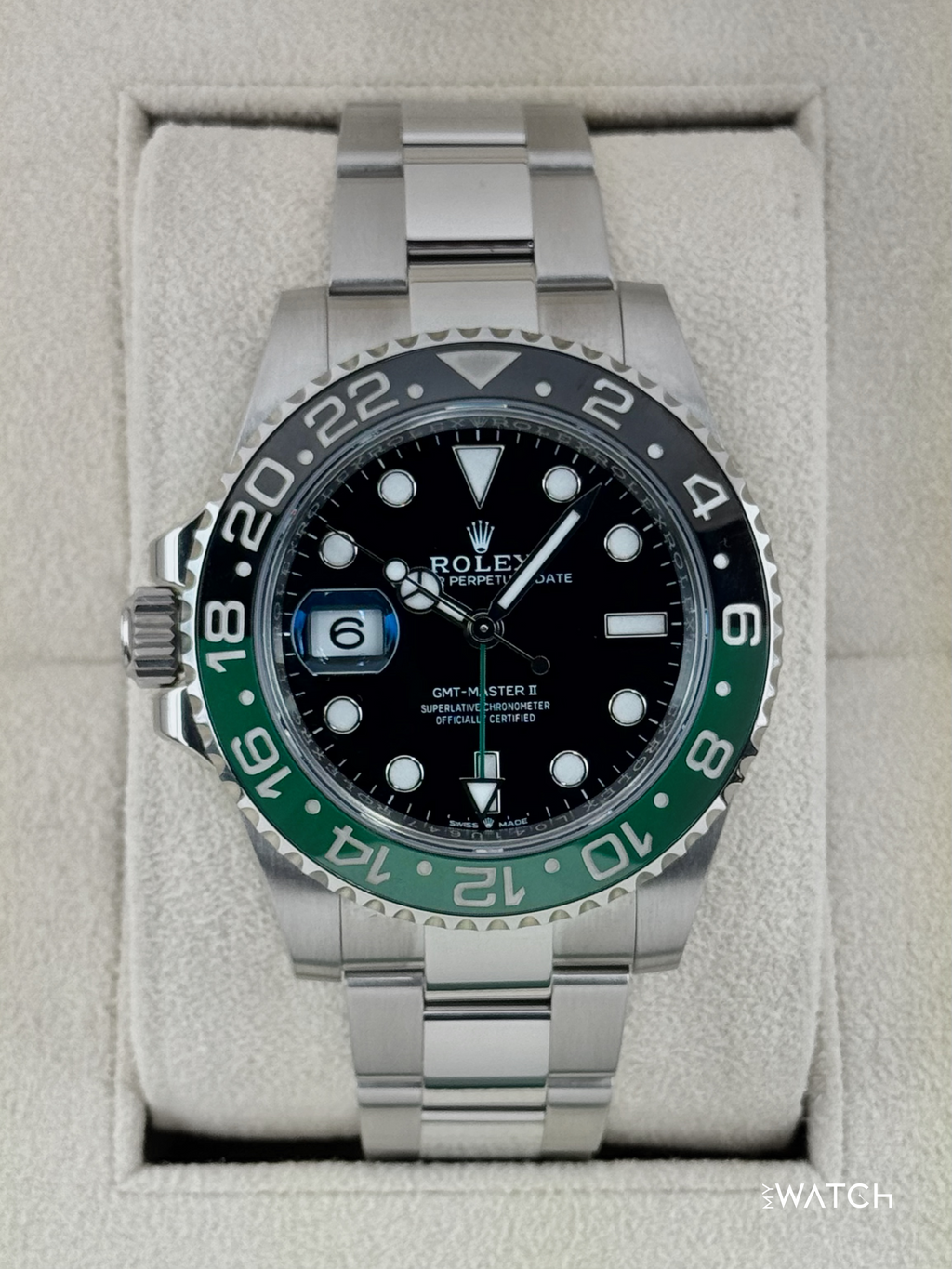 2023 Rolex GMT-Master II “Sprite” 40mm 126720VTNR Oyster