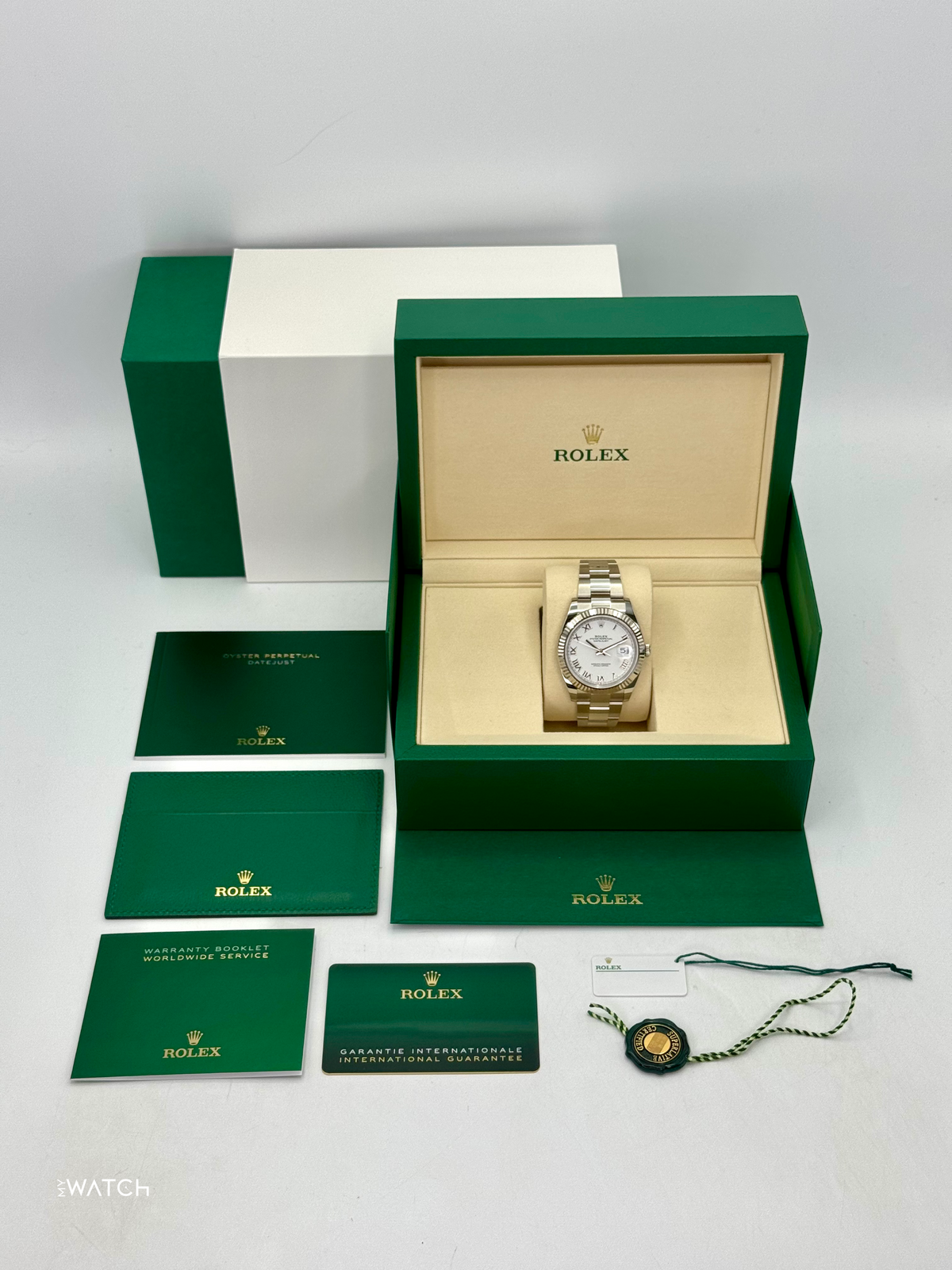 NEW 2026 Rolex Datejust 41mm 126334 Stainless Steel Oyster White Dial