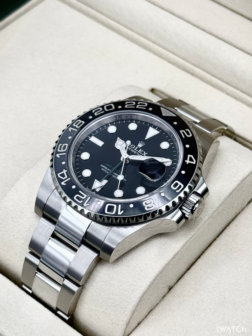 2025 Rolex GMT-Master II "Bruce Wayne" 40mm 126710GRNR Oyster