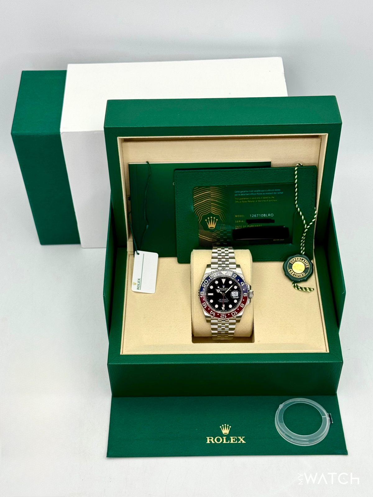 NEW 2026 Rolex GMT-Master II "Pepsi" 40mm 126710BLRO Jubilee (STICKERED)