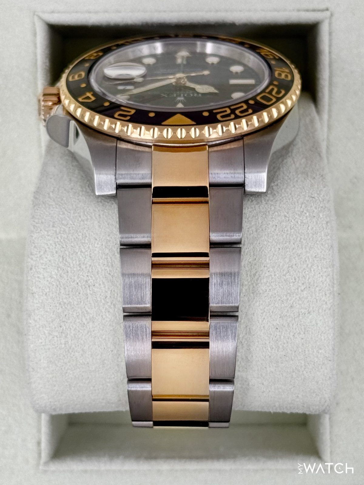2012 Rolex GMT-Master II 40mm 116713LN Two-Tone Black Dial