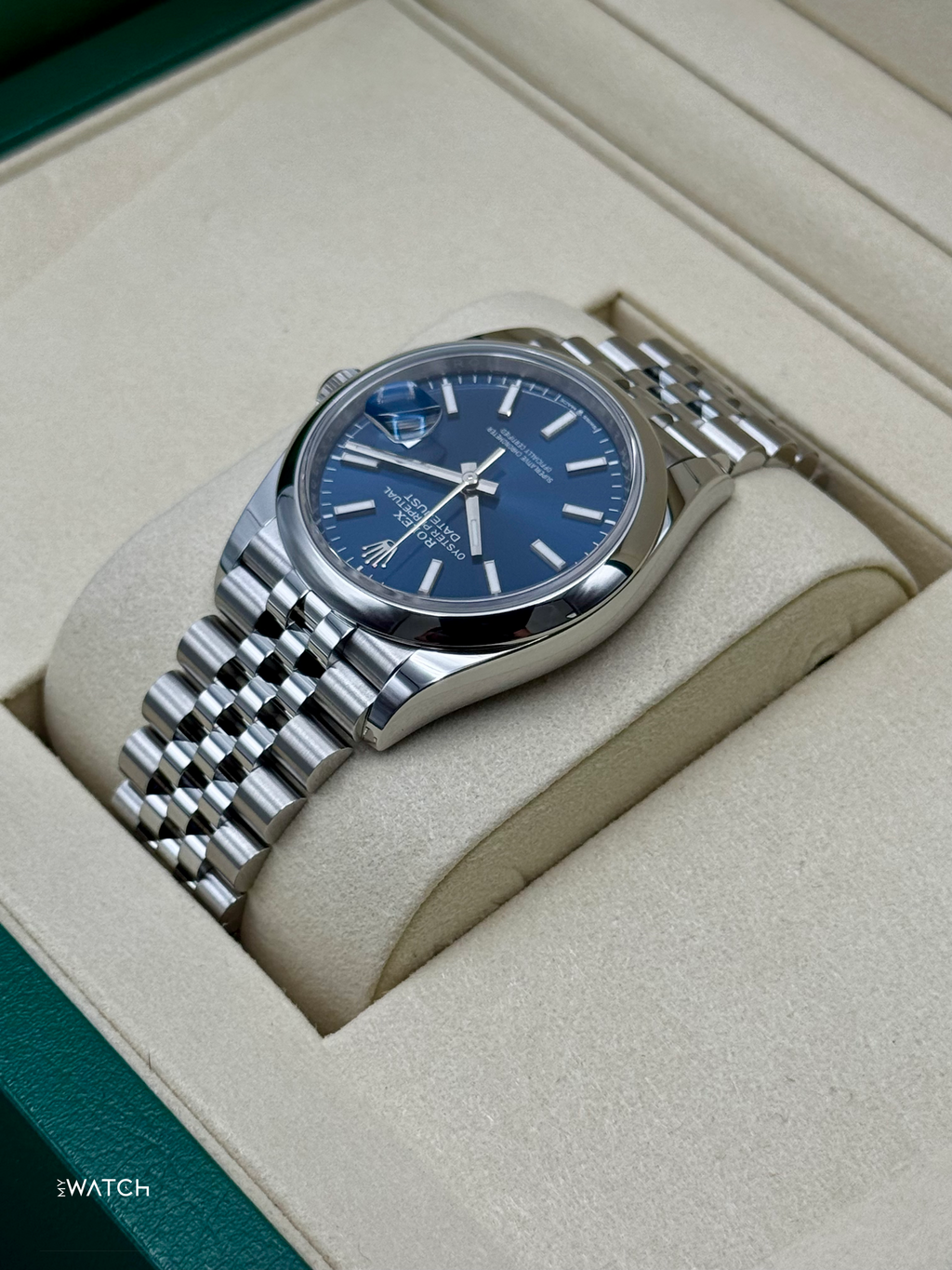 NEW 2026 Rolex Datejust 36mm 126200 Stainless Steel Jubilee Blue Dial