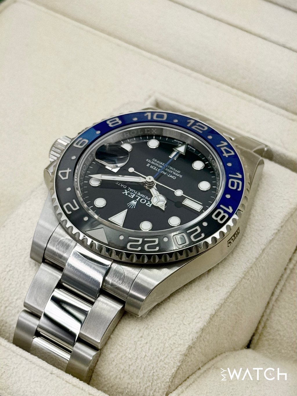 2024 Rolex GMT-Master II "Batman" 40mm 126710BLNR Oyster (STICKERED)