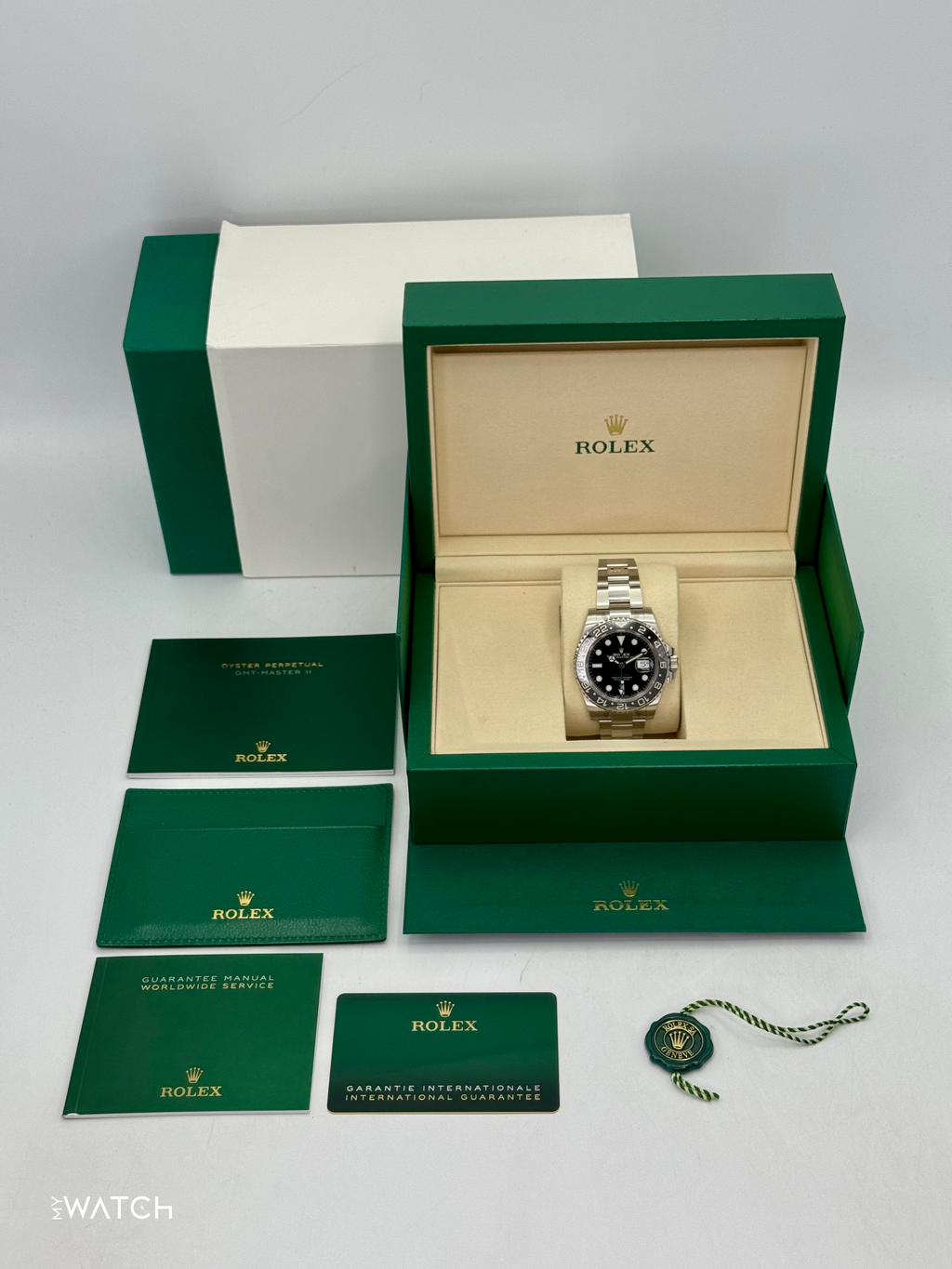 NEW 2025 Rolex GMT-Master II "Bruce Wayne" 40mm 126710GRNR Oyster