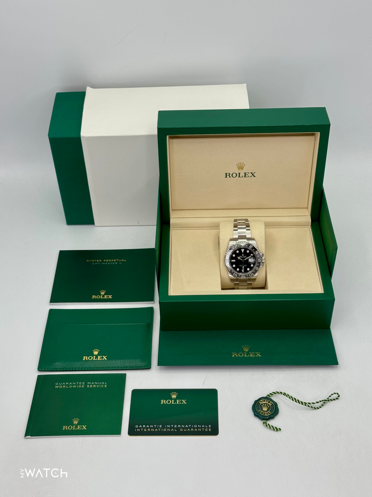 NEW 2025 Rolex GMT-Master II "Bruce Wayne" 40mm 126710GRNR Oyster